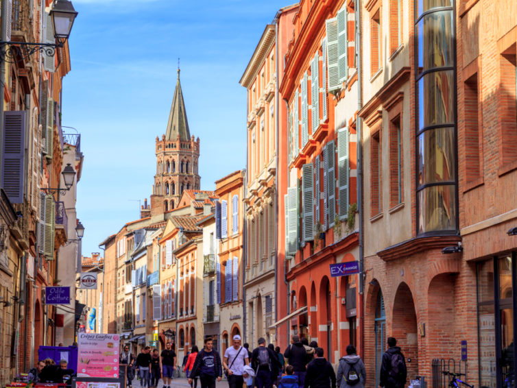 Toulouse, den rosa staden