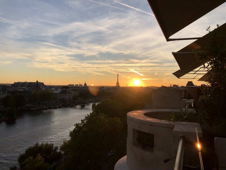 Bästa solnedgången i Paris
